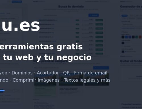 chu.es: crea tu web gratis y 17 herramientas gratuitas para tu negocio